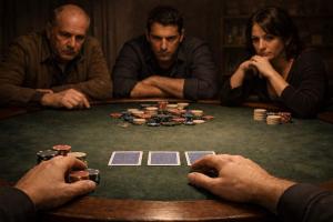 炸金花是一场你以为在看牌，其实在被看穿的游戏